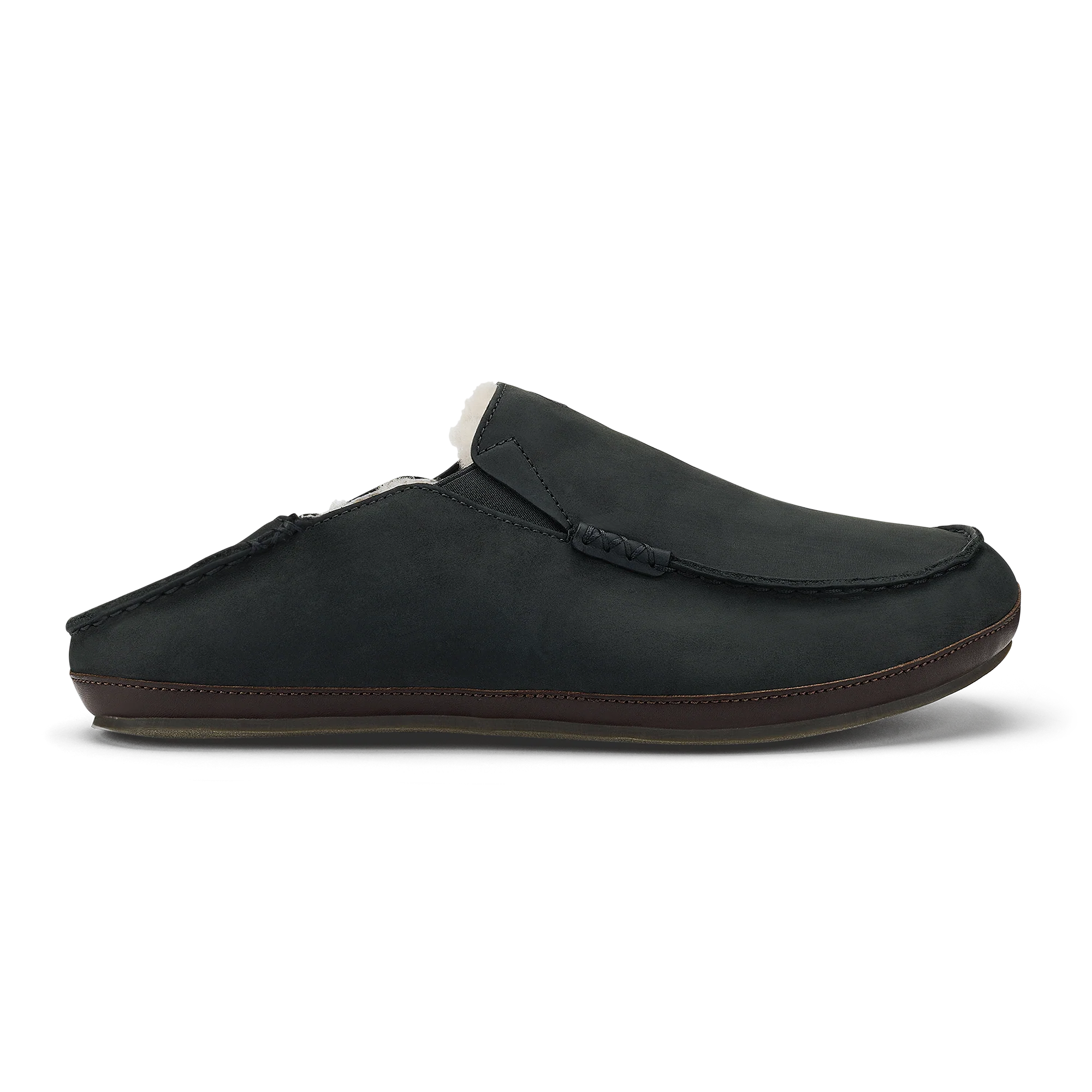 Moloā Slipper  -  Black / Dk Java