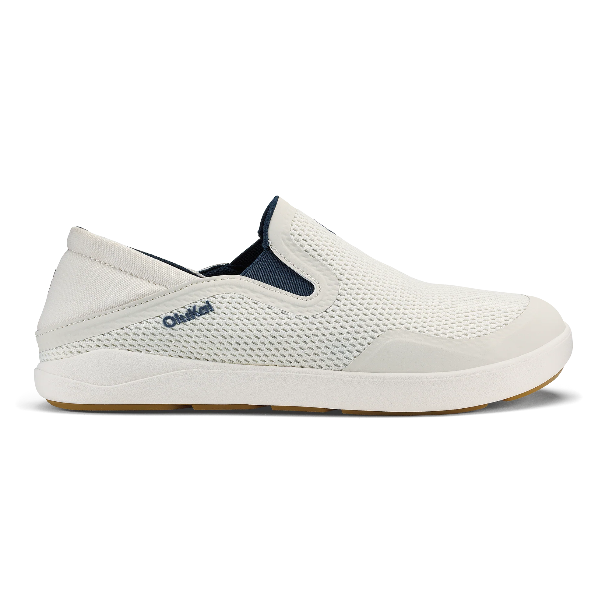 Moku Slip On  -  White Sand / Trench Blue